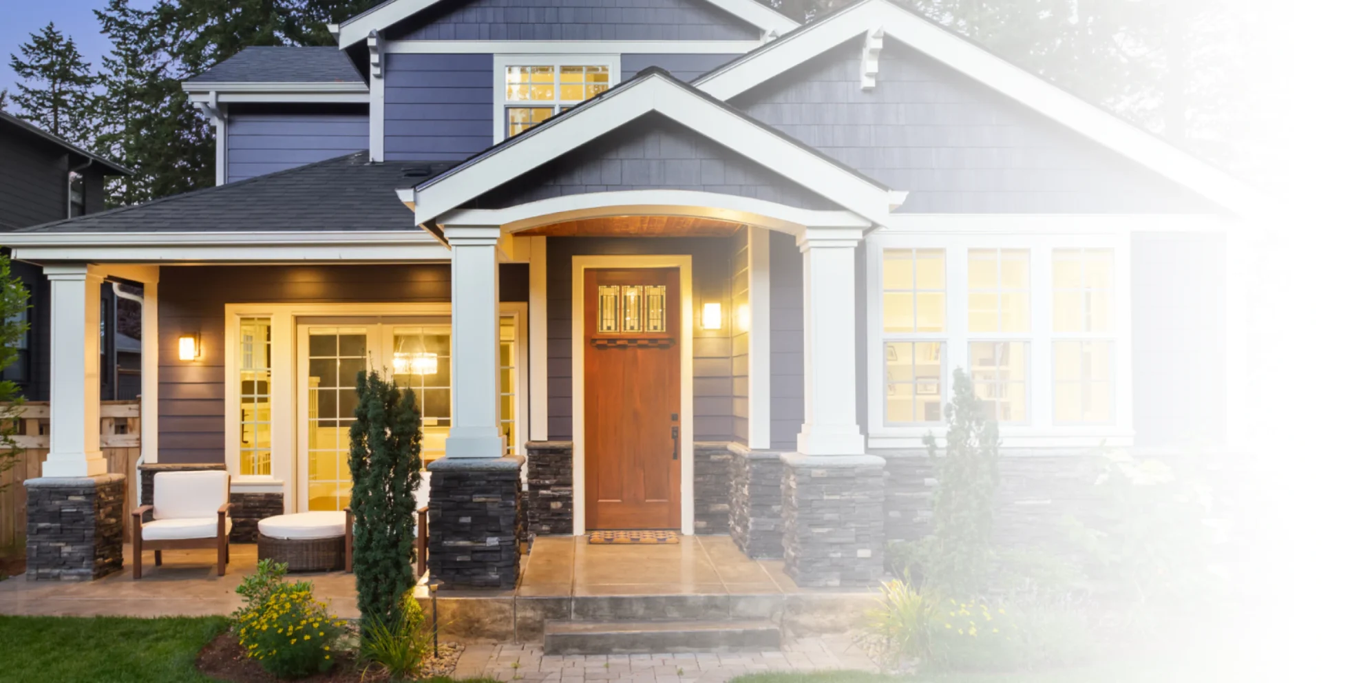 porch of a house